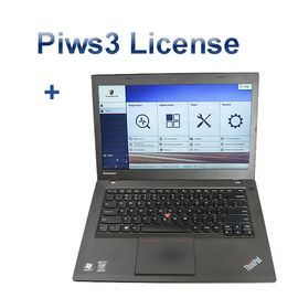 VXDIAG for Porsche Tester III Piws3 License with V37.25 Software SSD 240G and for Lenovo T440P Laptop