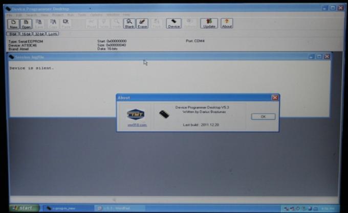 Phần mềm XPROG-M V5.3 hiển thị 2