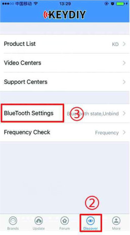 KEYDIY KD900 + cho iOS Android Bluetooth Remote Maker-5