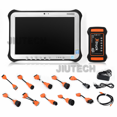 Multi-Brand Xtruck Y009 HDD+FZ-G1 Tablet Multi-system DATA LINK Heavy duty Commercial Vehicles truck diagnosis kit