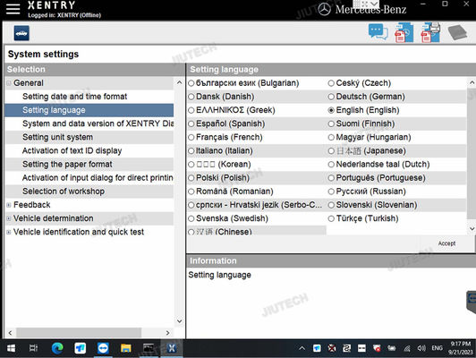 Benz Car Truck Diagnostic Scanner Tool