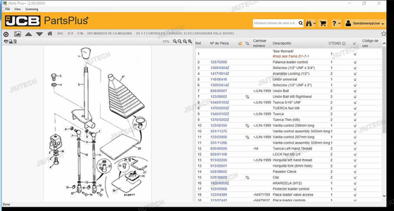 2023 FOR JCB AGRICULTURAL CONSTRUCTION DIAGNOSTIC SCANNER TOOL FULL SET FOR JCB MASTER SPARE PARTS WITH DIAGNOSTIC+CFC2