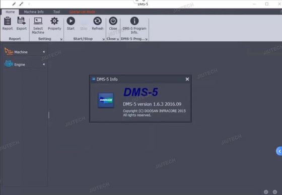 For Doosan Uvim Diagnostic Tool Excavator Forklift Engine Fault Scanner Detection Obd Interface Ddt Carnics Scr Dpf Dcu