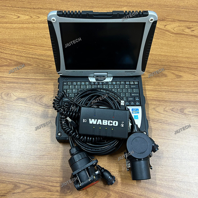 Truck Scanner For WABCO DIAGNOSTIC KIT (WDI) WABCO Trailer WABCO Heavy Duty Diagnostic Scanner Tool+CF19 Laptop