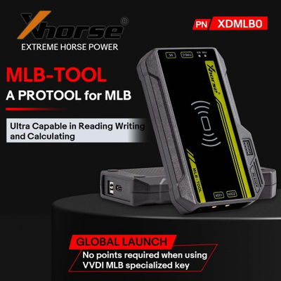 Xhorse VVDI MLB TOOL Key Programmer with Solder-free Adapter XDMLBPGL Kit and 5pcs XSMA41EN Audi Style MLB 3 Buttons Key