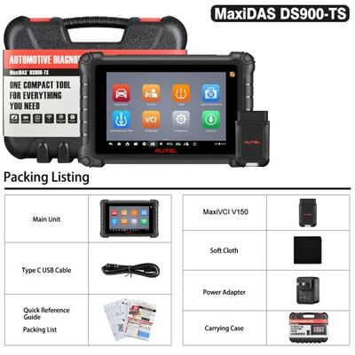 Autel MaxiDAS DS900TS DS900-TS Wireless TPMS Diagnostic Tool Advanced ECU Coding OE All System Diagnosis 40+ Services