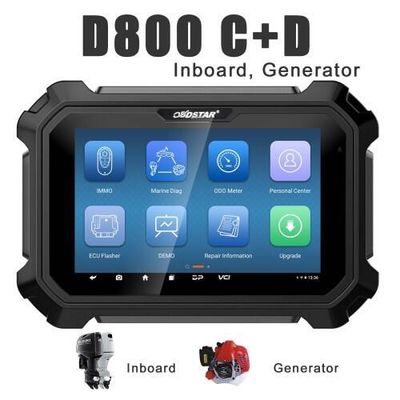OBDSTAR D800 C + D Configuration for Marine/ Jet Ski/ Outboard/ Inboard/ Generator Intelligent Diagnosis