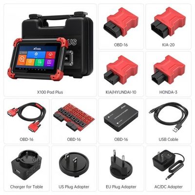 XTOOL X100 PAD PLUS Key Programming Tool OE-Level All Systems Diagnostic and 28+ Services ABS Bleed Oil Reset