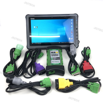 DLA+ 2.0 Heavy Duty Truck Diagnostic Tool with F110 Tablet