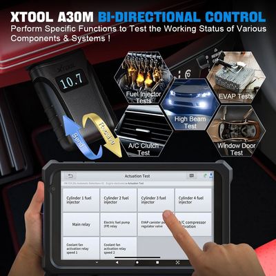 XTOOL Anyscan A30M Bluetooth OBD2 Scanner Car Diagnostic Tools 26+ Reset Service Code Reader FCA AUTOAUTH Lifetime Free Update