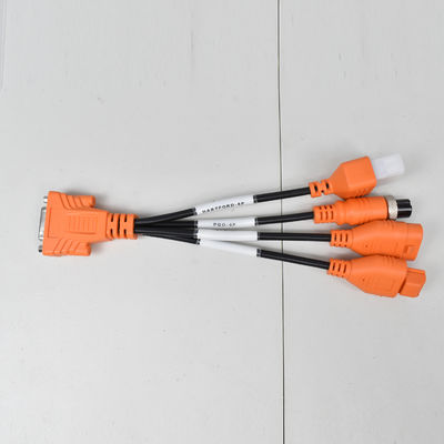 3-in-1 Motorcycle OBD2 Cable Adapter for PGO 6Pin HARTFORD 6Pin KYMCO 3Pin SYM 3Pin Diagnostic Connector