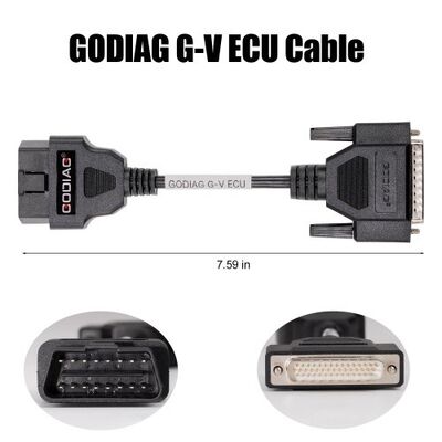 Xhorse Multi Prog Programmer + Exclusive Adapters + MQB48 Adapters + MQB-RH850 Adapter + GODIAG ECU GPT Boot AD and G-V ECU Cable Bundle Package Kit