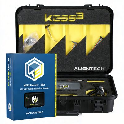 Alientech KESS3 Master Kit ECU Tuning Tool with OBD Protocols Activation Bench-Boot Tuning for Diesel Engine Powersports