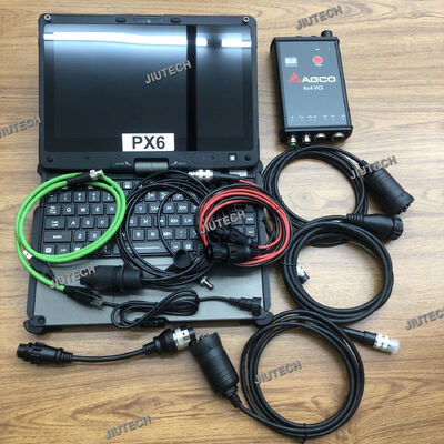 V110 Laptop for Agco FENDT 4x4 VCI Valtra Massey Ferguson Tractors Truck Agco Dst Canusb Electronic Kit AGCO EDT Diagnostic Tool
