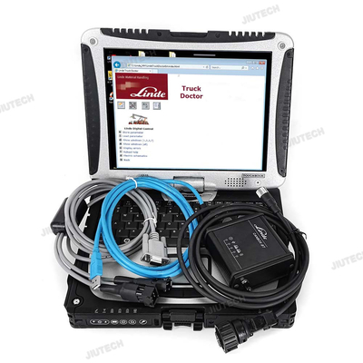 Thiết bị chẩn đoán Linde Canbox BT với Laptop CF19 cho Xe nâng
