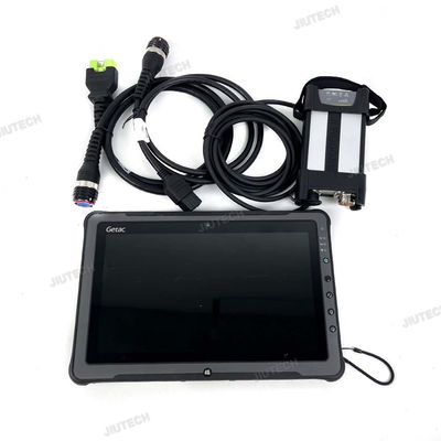 For  Vocom II V2.8 PTT 88890400 Vocom 2 Diagnostic Tool WIFI DEV2 Heavy Duty Truck Diagnostic Scanner + F110 tablet Laptop
