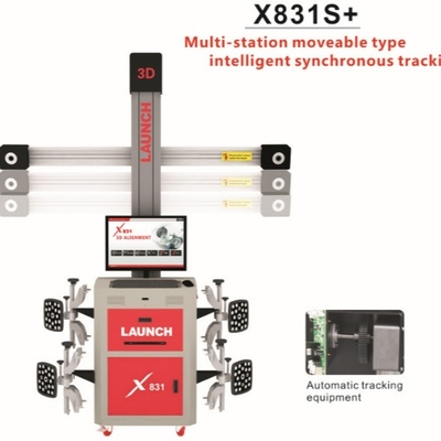 Bệ nâng cân bằng lốp 3D 4 trụ LAUNCH X831S+ X831Plus