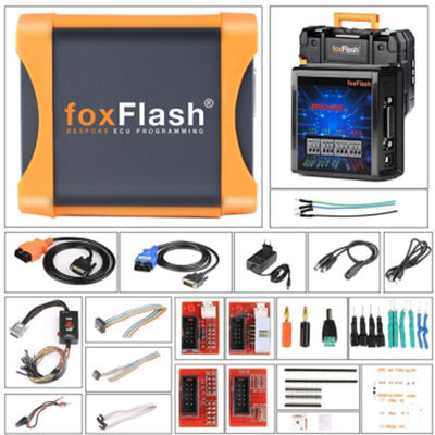 FoxFlash Công cụ Chip Tuning ECU TCU Siêu Mạnh Mẽ Phần mềm V1.4.2 Phiên bản Firmware FW:D087 Hỗ trợ Tự động Kiểm tra