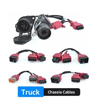 XTRUCK OLD K-CABLE PROTOCOL ADAPTER EBS ABS CABLE cho WABCO KNORR 7P CABLE chẩn đoán cho trailer