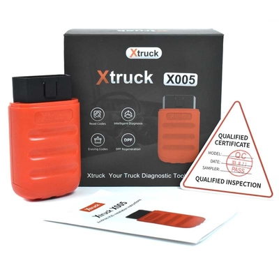 Xtruck X005 Intelligent Diagnostic ECU hỗ trợ đọc và nhấp nháy cho SHAC-MAN SINOTRUK Dong-Feng FAW WEICHAI