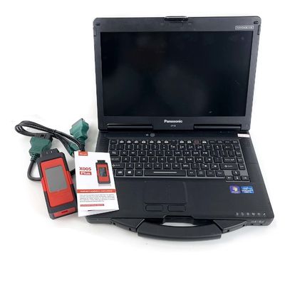CF53 Laptap Xtruck X005 Bluetooth Truck Scanner Multi-System Diagnostics, ECU Flash  DPF Regeneration for Shacman/FAWDE/Sinotruk/Dongfeng