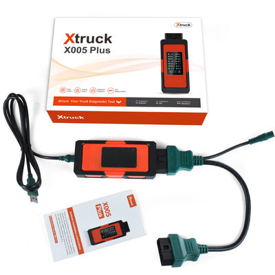 Bluetooth ECU Flash Programming Xtruck X005 Bluetooth Diagnostic Tool for Shacman FAWDE Diesel Engines DPF Regeneration Truck Scanner + laptop