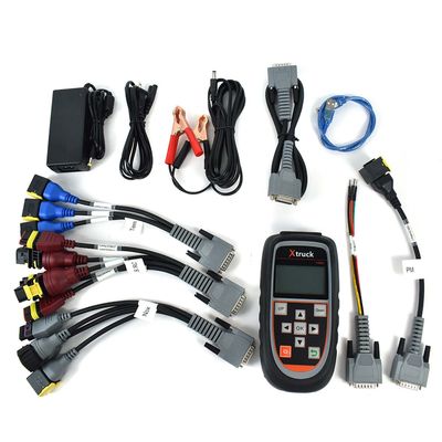 XTRUCK Y006 Euro 6 Truck CAN Diagnostic Tool | NOx, Urea Level, PM & Exhaust Temperature Sensor Tester with CAN Node Search