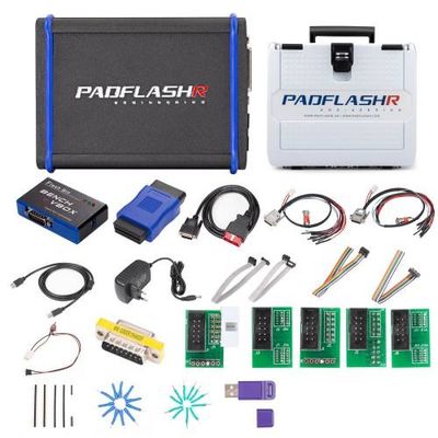 PADFLASH Phiên bản đầy đủ ECU TCU lập trình viên với Bluetooth và hỗ trợ tổng kiểm tra cho chẩn đoán ô tô