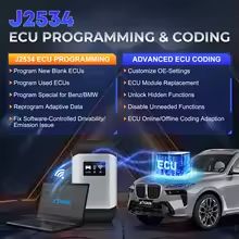 XTOOL X100 MAX2 Key Programmer with J2534 ECU Programming 42+ Maintenance Functions and FCA Autoauth for Professional Automotive Diagnostics