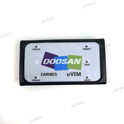 Forklift  For Doosan uvim + Getac V110 laptop Excavator Engine Fault Detector DDT SCR DPF DCU ECU Scanner Fault Diagnostic Tool