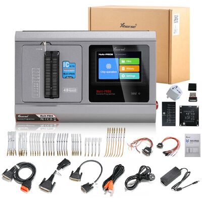 Xhorse Multi Prog lập trình viên với miễn phí MQB48 Giấy phép RH850 Chế độ chuyên gia và Batch Write chip cho ECU hộp số lập trình