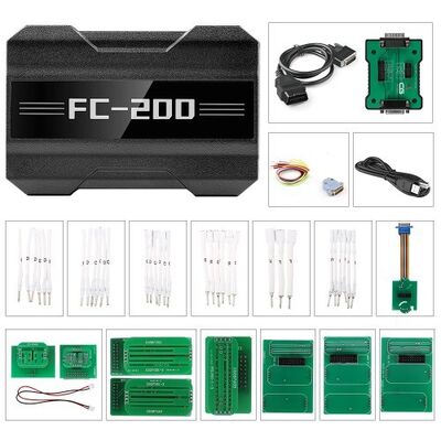 CG FC200 ECU Chip Tuning Programmer Bộ đầy đủ với 6HP 8HP MSV90 N55 N20 Adapters để bảo vệ các bộ phận ô tô gốc và nhận dạng thông minh