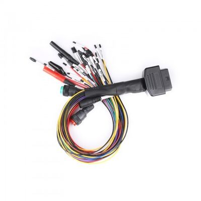 GODIAG Full Protocol OBD2 Jumper Tricore Breakout Cable for ECU Programming với nguồn điện DC và GND4 GND5 độc lập