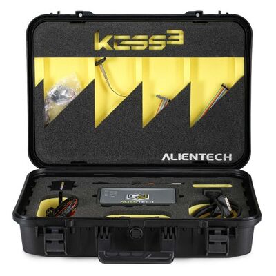 Alientech KESS3 Master Kit with Bench-Boot Protocols Activation for Heavy-Duty Vehicle ECU Tuning and OBD Bench Programming