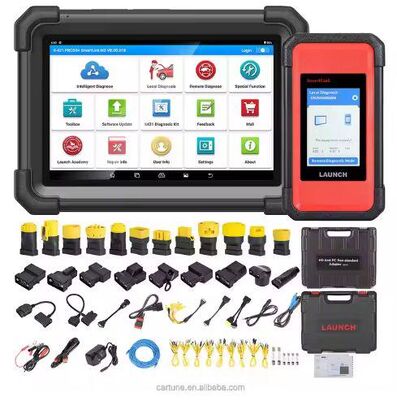 Để ra mắt X431 SmartLink C 2.0 Heavy Duty Truck Module cho X431 V + PRO3 PRO5 Hỗ trợ 12V / 24V Hành khách thương mại New Energy Ca