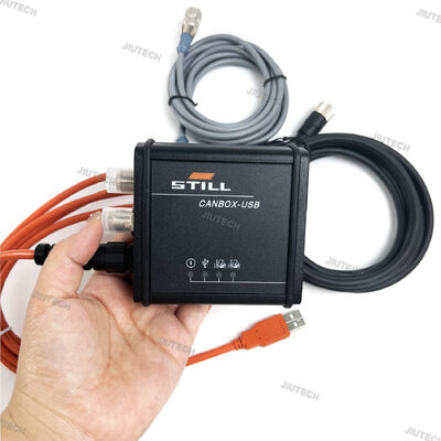 Bộ chẩn đoán Still CANBOX với phần mềm phiên bản 8.21 hỗ trợ đa ngôn ngữ và cáp chẩn đoán Still gốc