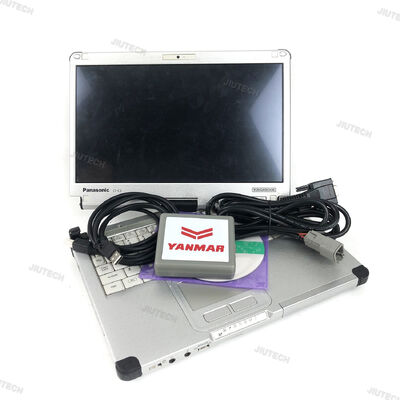 Cho Yanmar Công cụ chẩn đoán Cho Yanmar động cơ diesel nông nghiệp thiết bị xây dựng Công cụ chẩn đoán với CFC2 máy tính xách tay