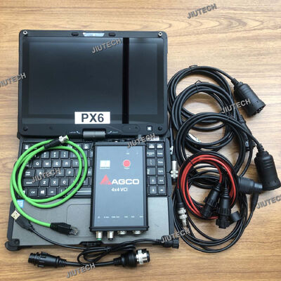 V110 Máy tính xách tay cho Agco FENDT 4x4 VCI Valtra Massey Ferguson Máy kéo Xe tải Agco Dst Canusb Bộ dụng cụ chẩn đoán AGCO EDT