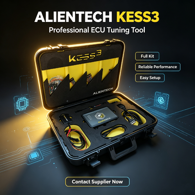 Alientech KESS V3 ECU Tuning Programmer với hỗ trợ đa giao thức, nâng cấp Master / Slave và xử lý dữ liệu nhanh hơn 10 lần