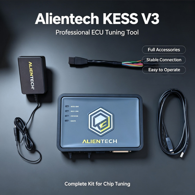 Alientech KESS V3 ECU lập trình viên với 10 lần nhanh hơn chuyển dữ liệu, 9-Ngôn ngữ giao diện, và sợi thủy tinh kết hợp vỏ