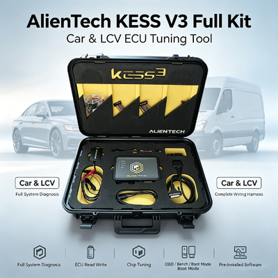 Alientech KESS3 Công cụ lập trình ECU với giao diện đa ngôn ngữ cho OBD Bench Boot Tuning và 12 tháng đăng ký miễn phí