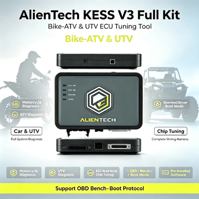 Alientech KESS3 ECU lập trình viên với đa ngôn ngữ giao diện OBD Bench Boot Tuning và 1 năm bảo hành