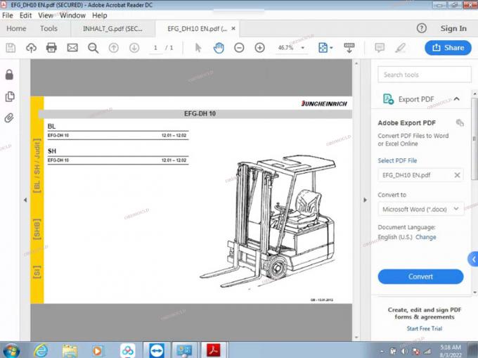 F110 máy tính bảng với Đối với Judit Incado Box Jungheinrich 4 Công cụ chẩn đoán xe nâng với 4.37 Phần mềm Danh mục Judit ET EN Công cụ chẩn đoán 31
